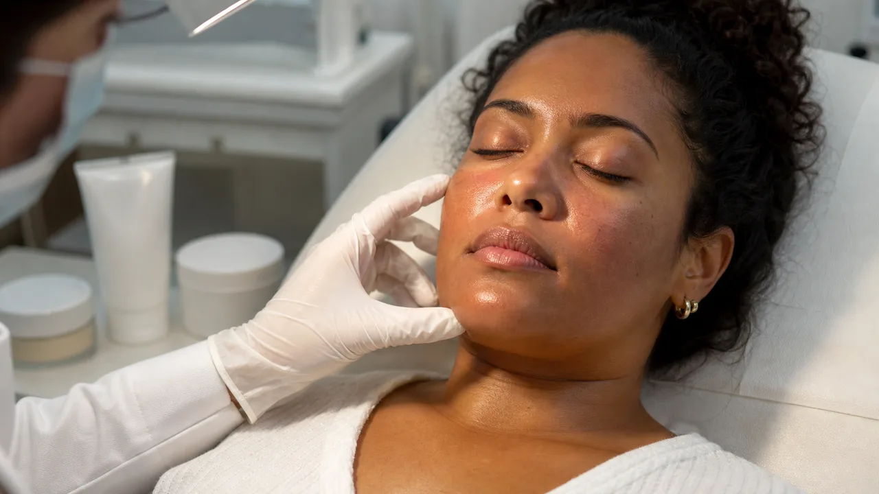 Avaliação de segurança após peeling superficial em pele negra