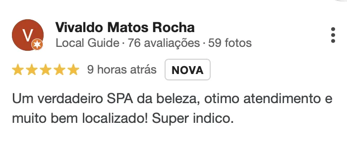 Opinião de cliente sobre harmonização facial em Moema - Dra. Talita